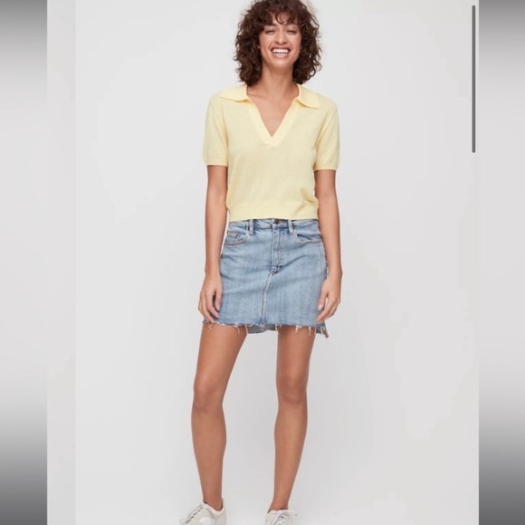 Wilfred Free Tanit denim skirt - Picture 2 of 16